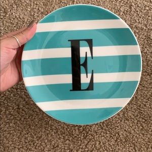Kate Spade “E” dish